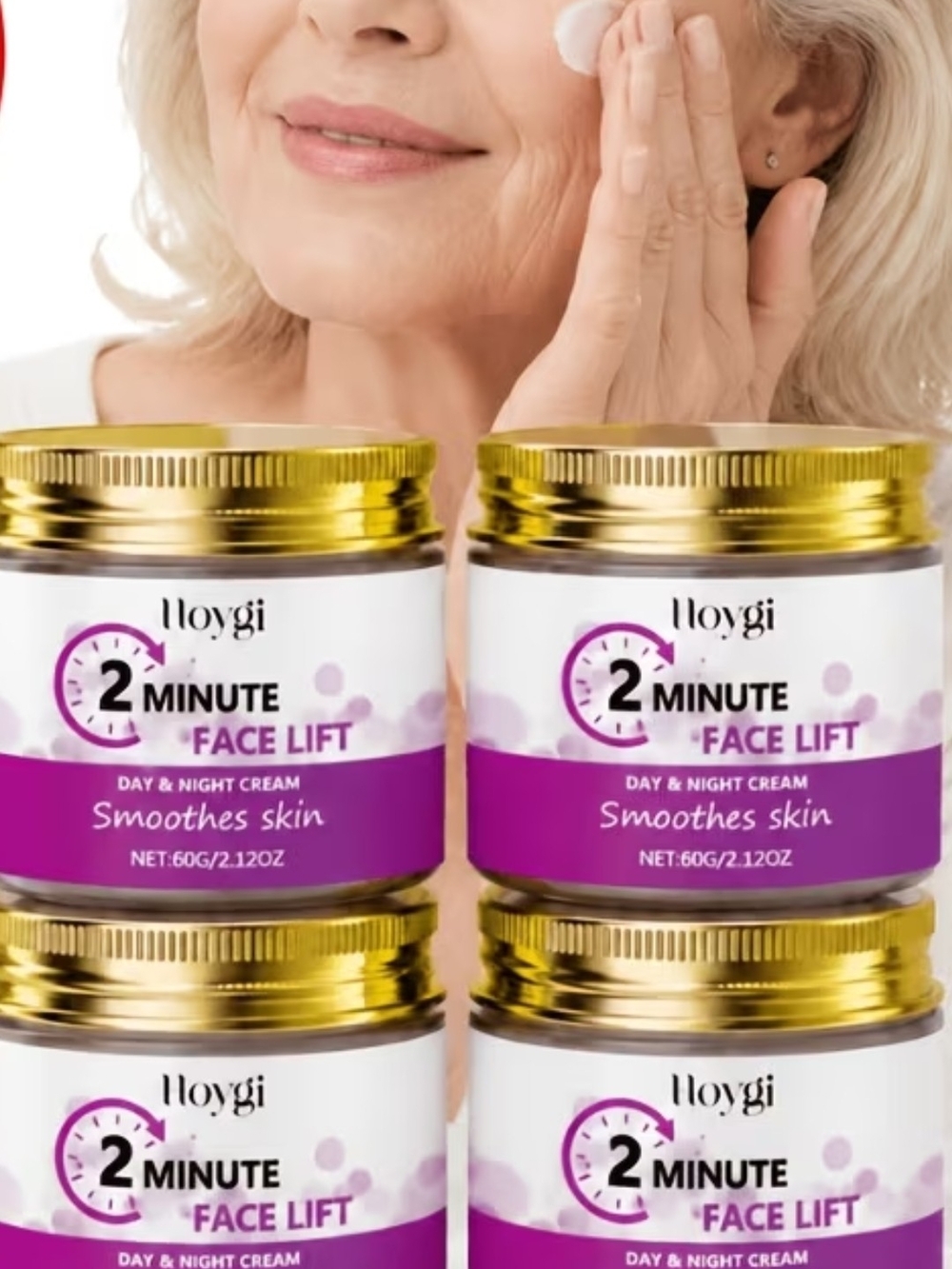 2 Minute Face Lift Day & Night Cream - Purple